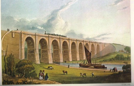 Viaduct across the Sankey Valley