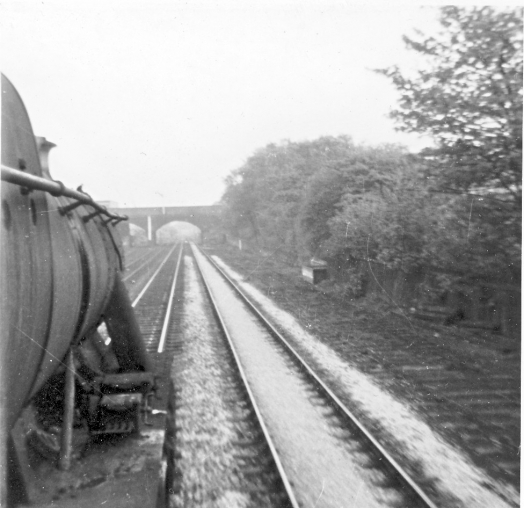 Steam Train Image Near Stanley Dock  03051968