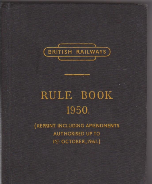 British Railways Rule Book 1950