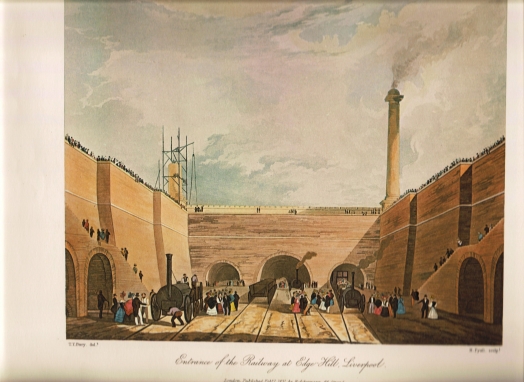 Entrance of the Railway at Edge Hill, Liverpool