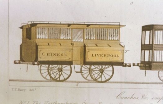 Liverpool and Manchester Railway Chinese coach
