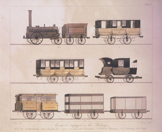 Liverpool and Manchester Railway rolling stock