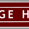Edge Hill sign