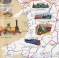 Railway History Map of Britain - Wales