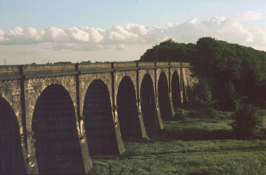 More focus on Sankey Viaduct 1979